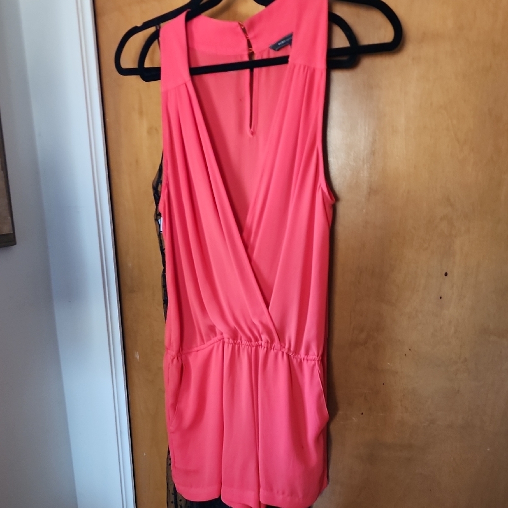BCBGMaxAzria Coral Sleeveless Romper